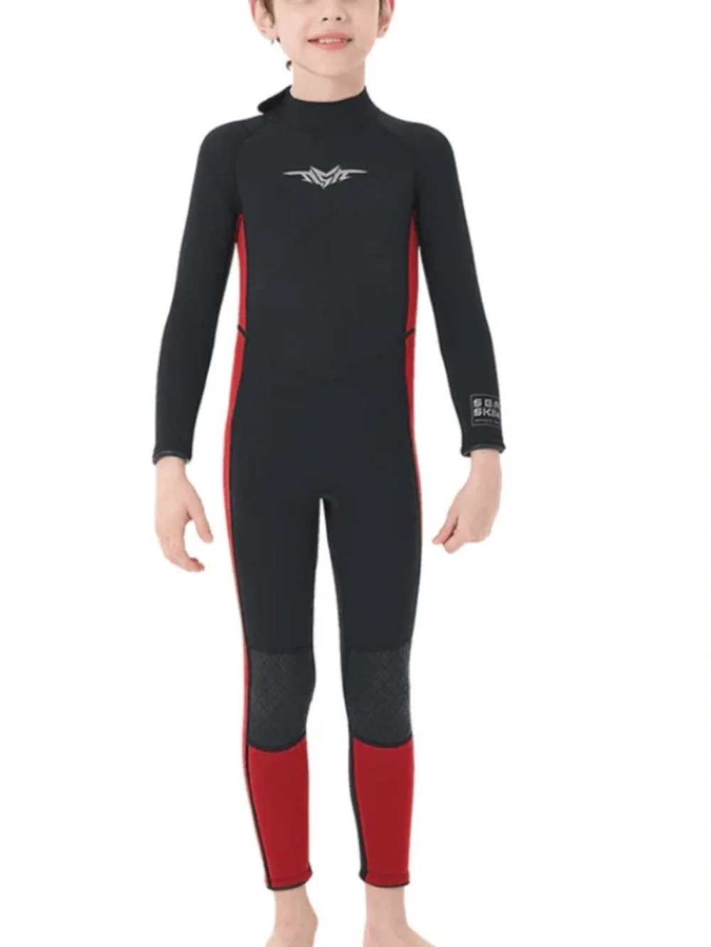 NWOT Seaskin Boys 3mm Neoprene Back Zip Wetsuit | Size 3 | Surf Swim